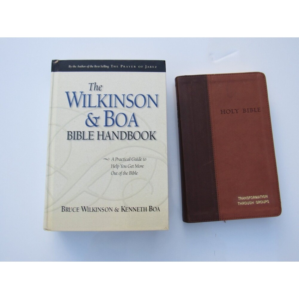 Wilkinson & Boa Bible Handbook Bruce Wilkinson Kenneth Boa 2005 Nelson Study